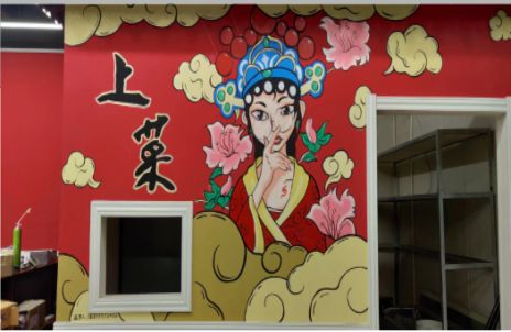 常山墙体彩绘的发展和应用