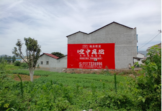  常山做墙体广告的意义