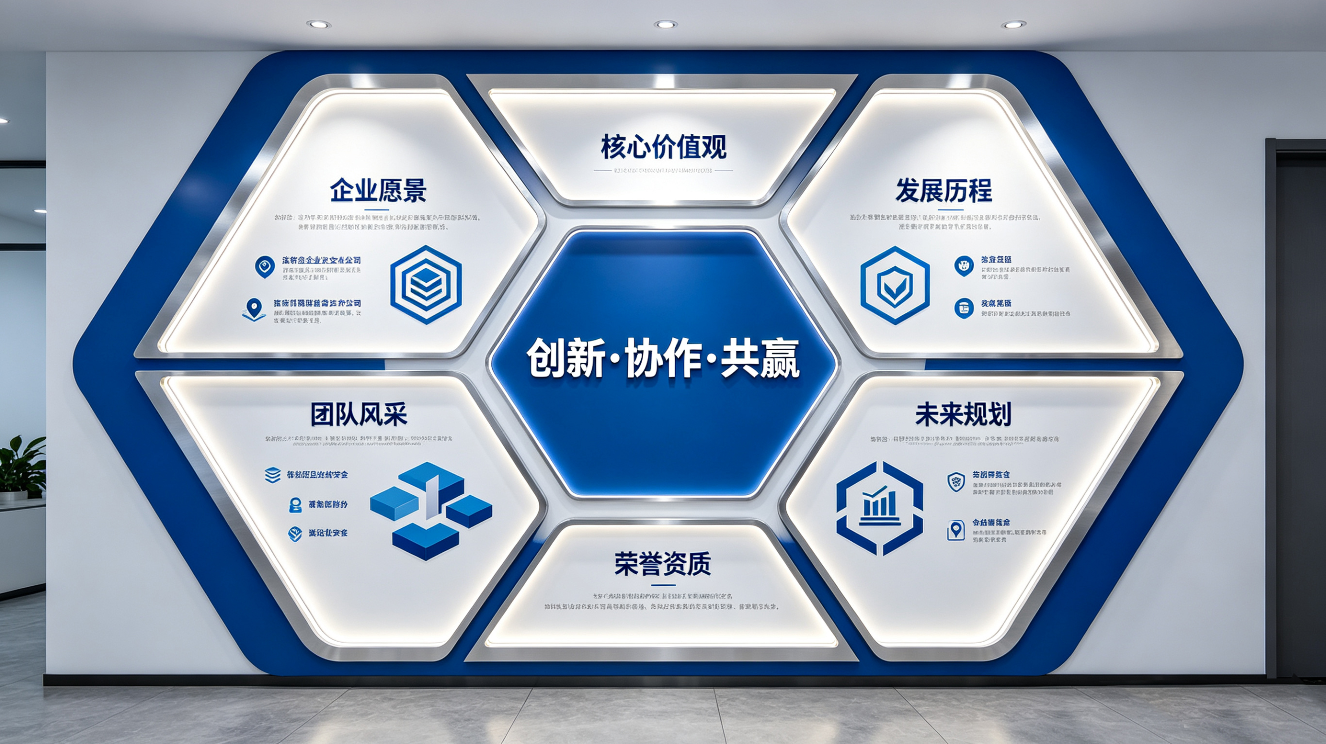  常山企业文化墙六边形避坑指南（新手常犯5个错误）